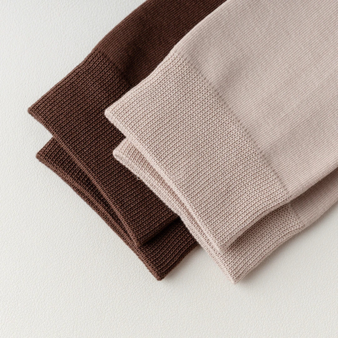 Men's 95% Silky Cotton Extended Business Crew Socks