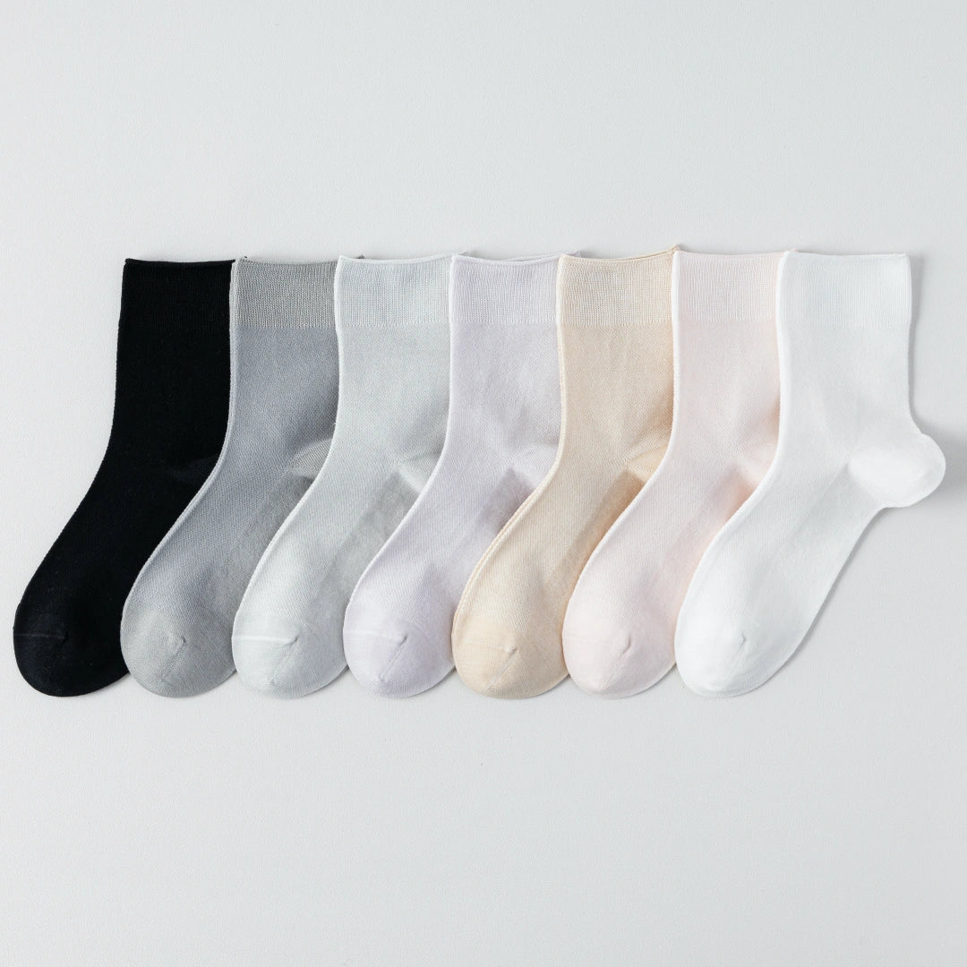 Women's 99% Authentic Supima® Cotton Mesh Crew Socks