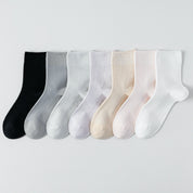 Women's 99% Authentic Supima® Cotton Mesh Crew Socks