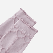 Kid's Pastel Knit Crew Socks - 5 Pairs - Weavasocks