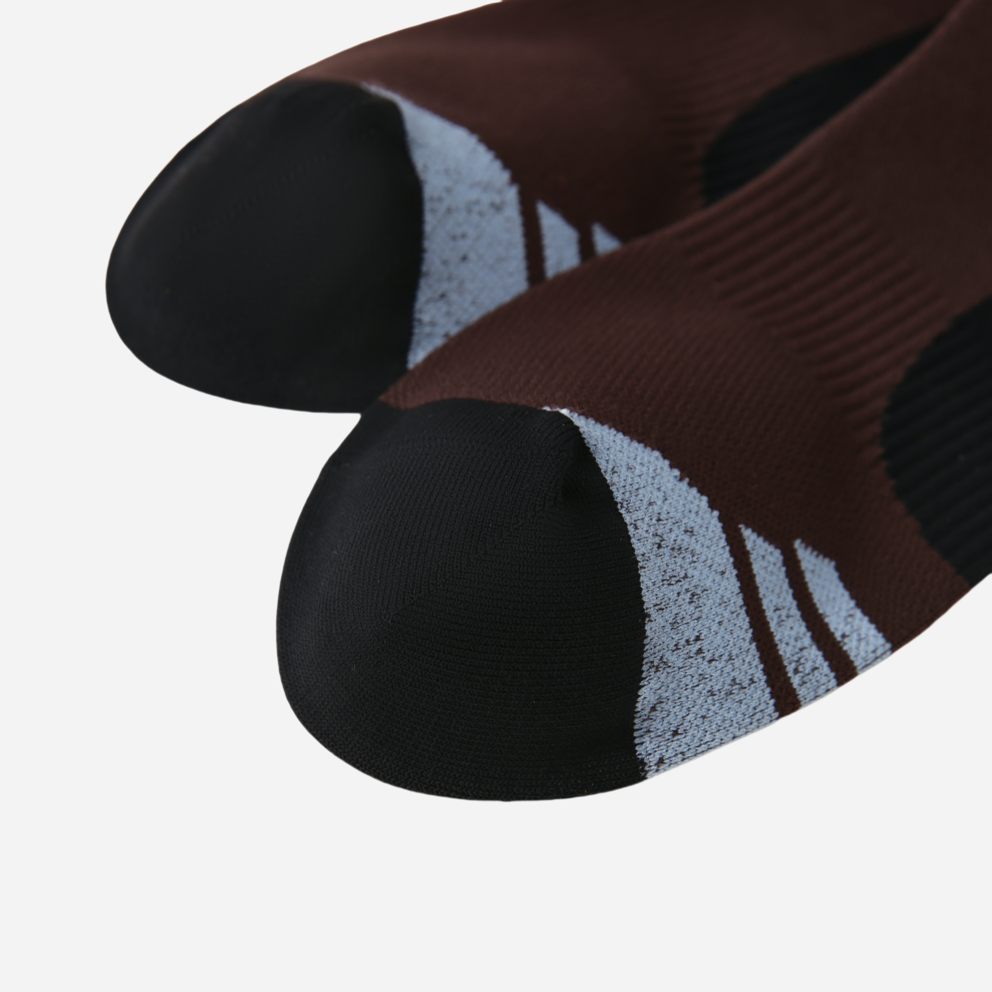 Women's Performance Knee-High Hiking Socks - Charcoal & Black