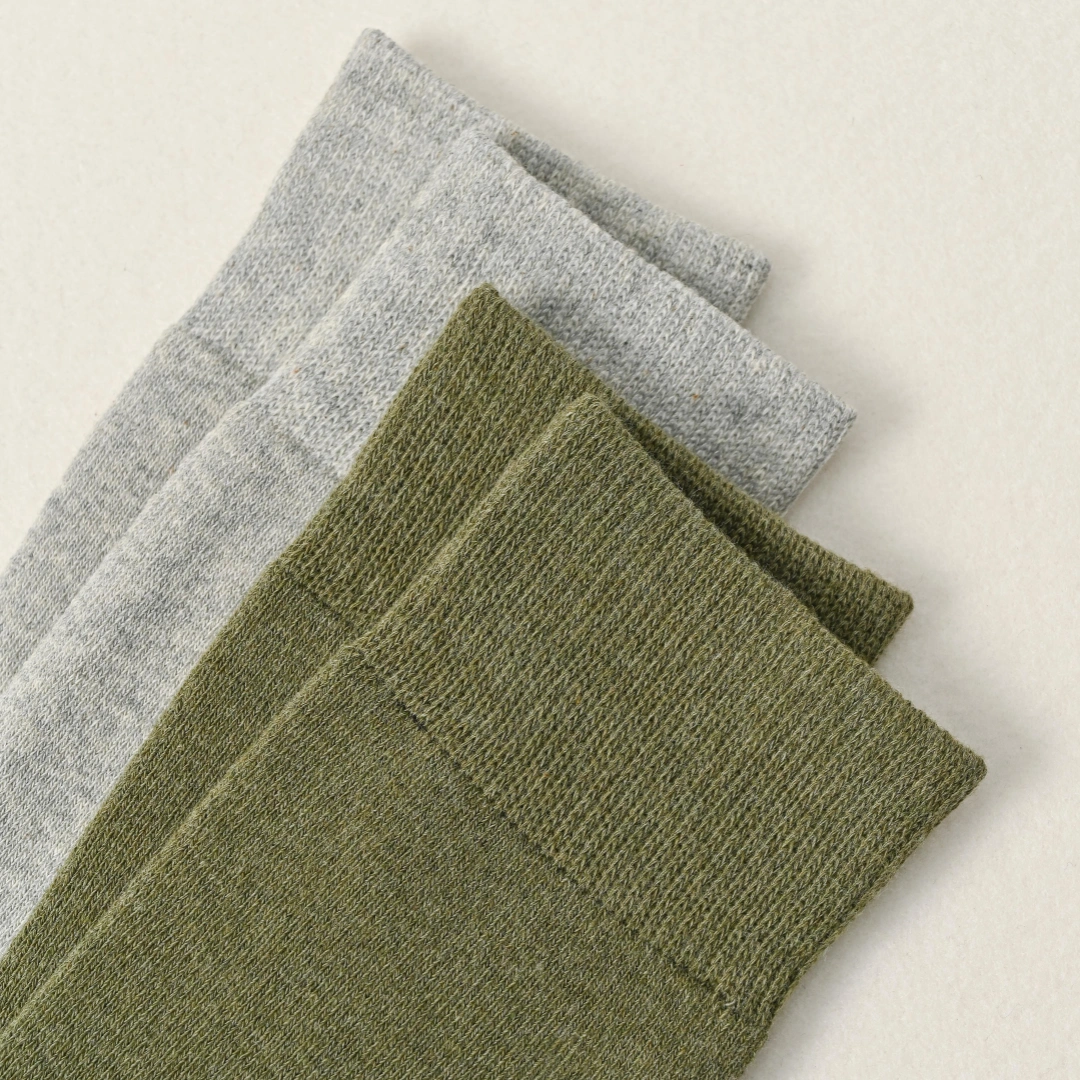 Men's 92% Cotton Terry Thermal Crew Socks