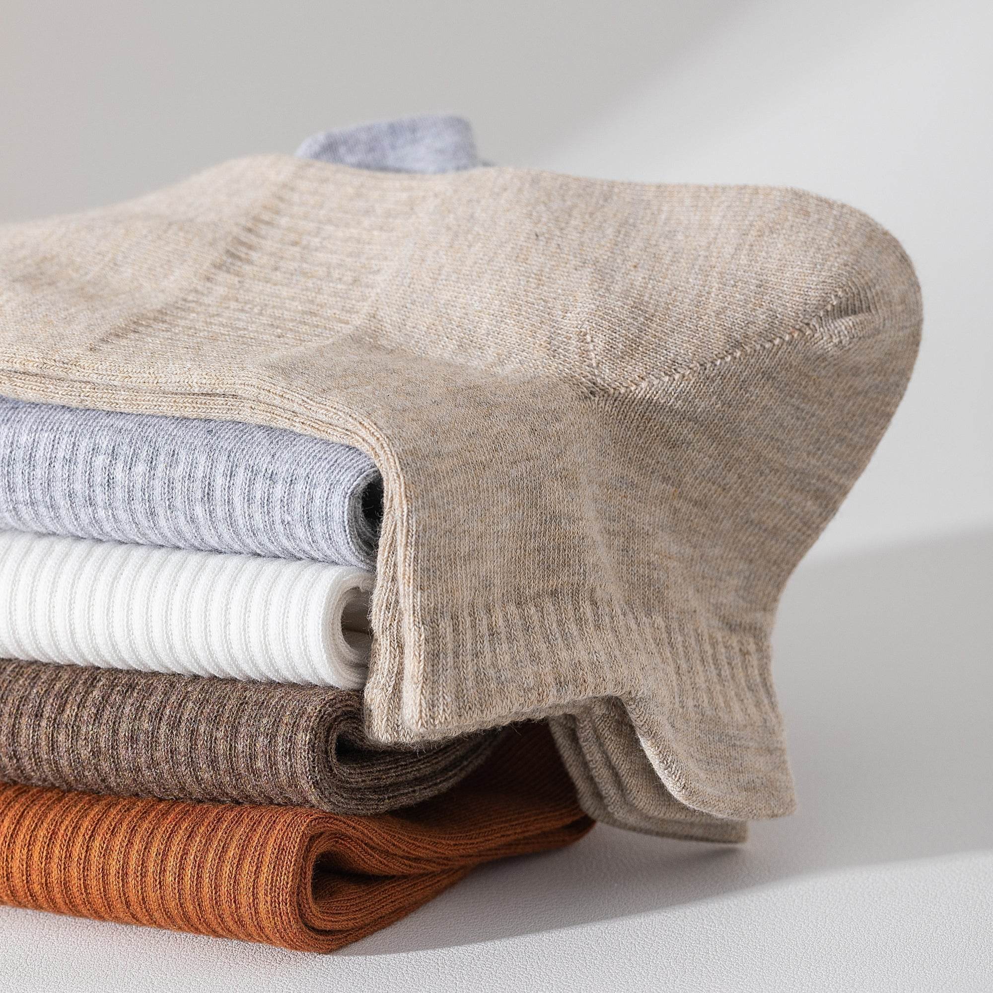 Men's All-Day Comfort Low-Cut Socks-5 Pack