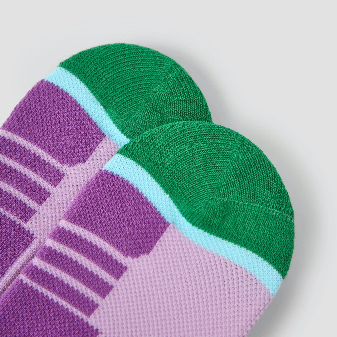 Performance Crew Socks - Purple