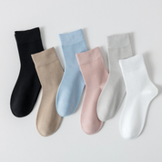 Women's Bamboo Fiber Anti-Odor Crew Socks
