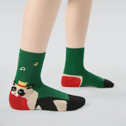 Kid's Musical Animals Novelty Socks - 5 Pairs