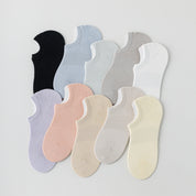 Women's Silk Blend Cooling Invisible Socks