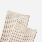 Kid's Classic Solid Color Ribbed Socks A - 5 Pairs - Weavasocks