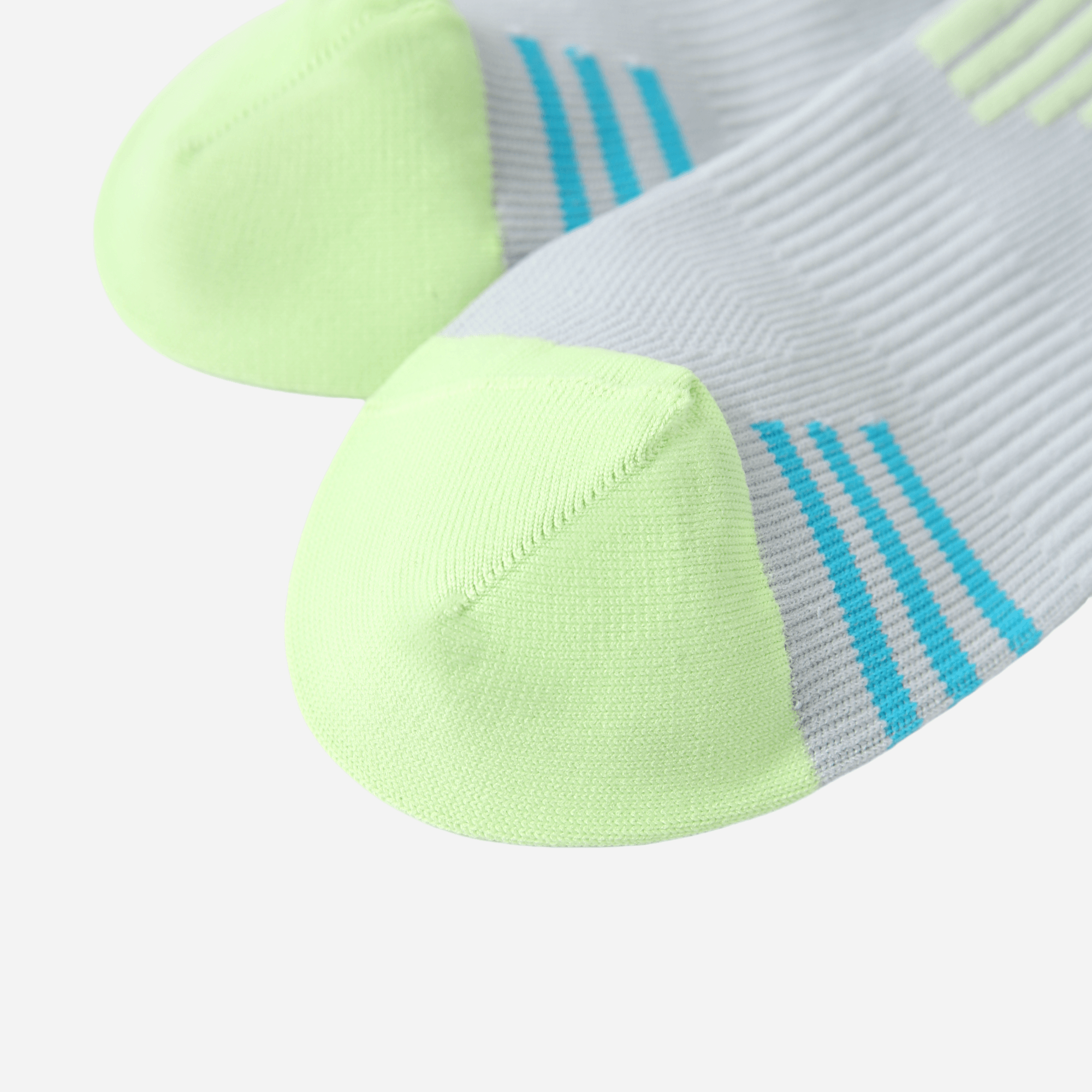Women's Performance Knee-High Hiking Socks - Grey & Neon Volt
