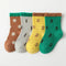 Baby & Toddler Cotton Number & Polka Dot Crew Socks (4-Pack) - sock set showing soft cotton comfort