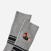 Kid's Preppy Pup Crew Socks - 2 Pairs - Weavasocks
