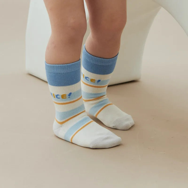 Babies The Good Vibes Socks-5 Pairs