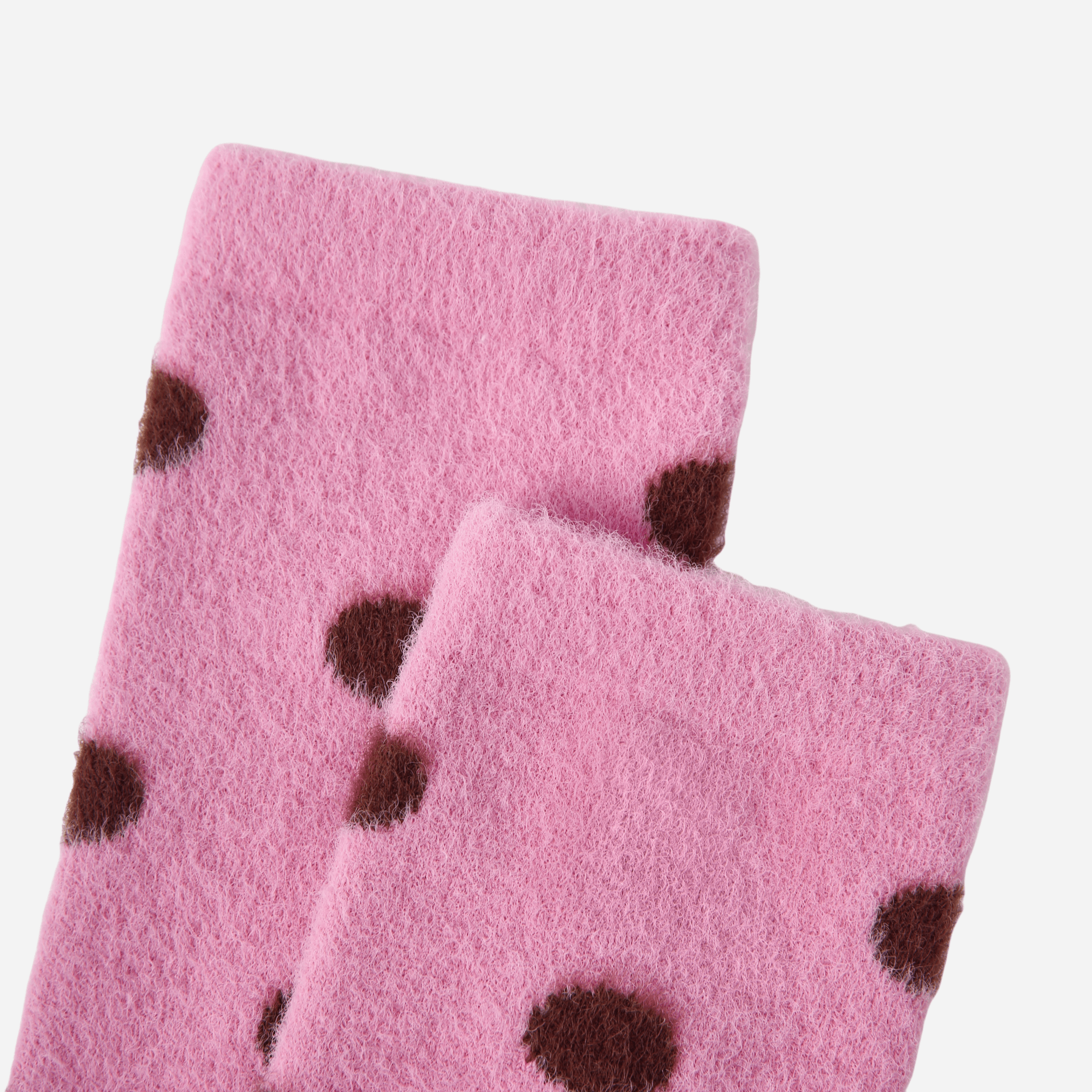 Women's Polka Dot & Plaid Cozy Socks - 3 pairs