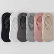 92% Cotton Cushioned Anti-Slip Yoga Socks