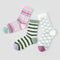 Women's Metallic Shimmer Mesh Crew Socks (3-Pack) - sock set showing breathable mesh comfort