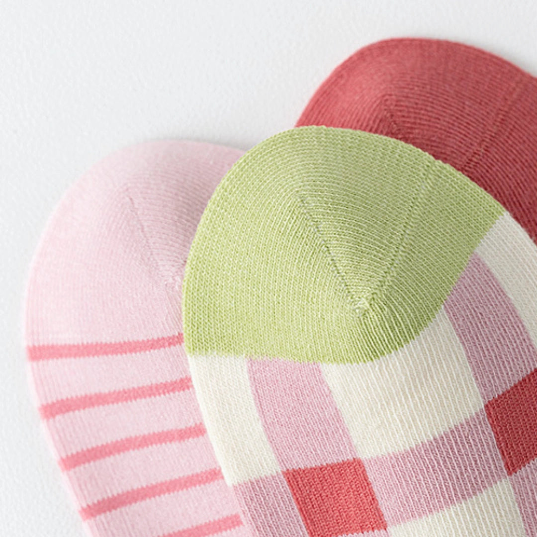 Kid‘s Garden Picnic Cotton Crew Socks 5-Pack