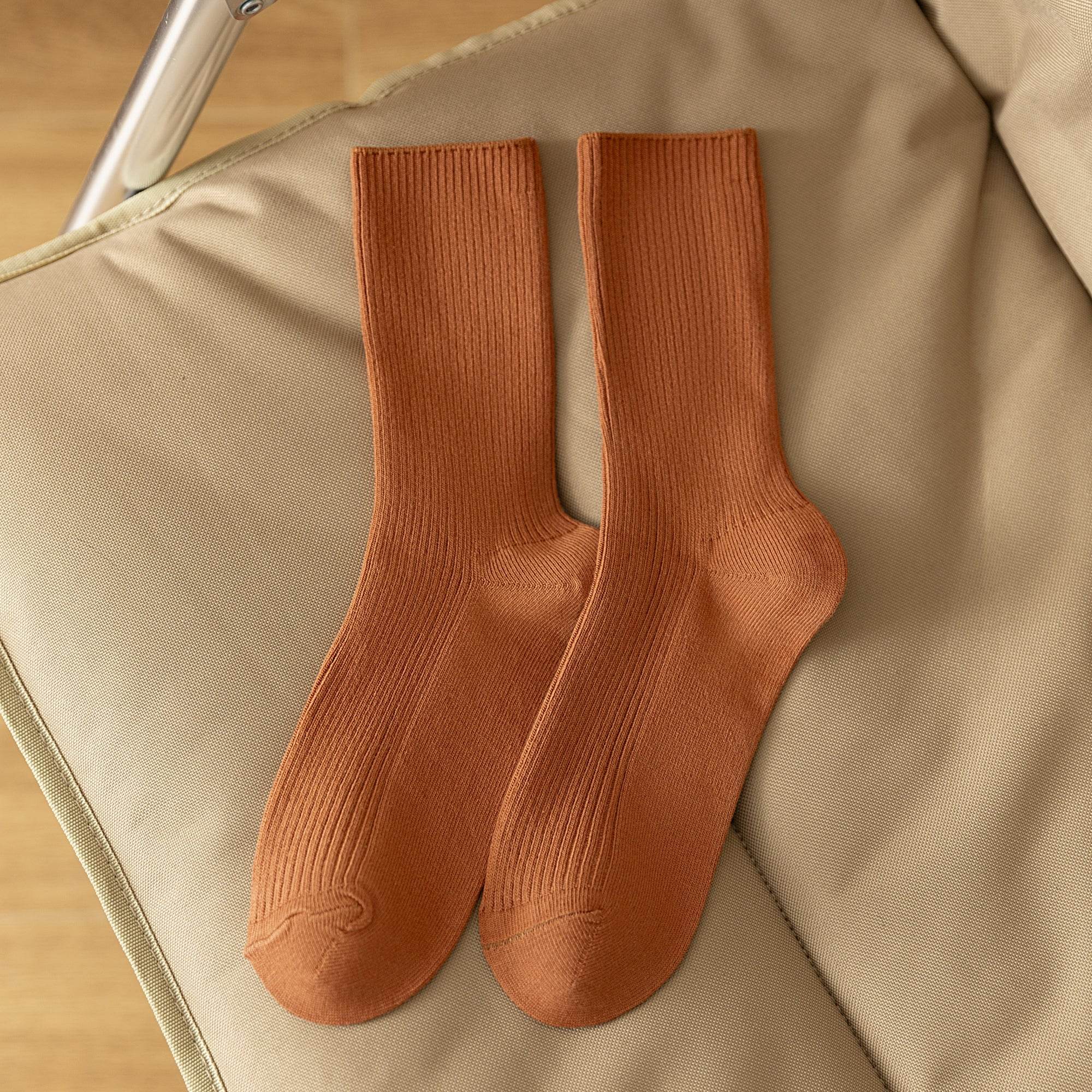 Women's The Classic Ribbed Slouch Socks-5 Pack - Weavasocks