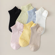 Women's Mulberry Silk & Modal Ultra-Thin Low-Cut Socks - product photo showing modal and mulberry silk comfort