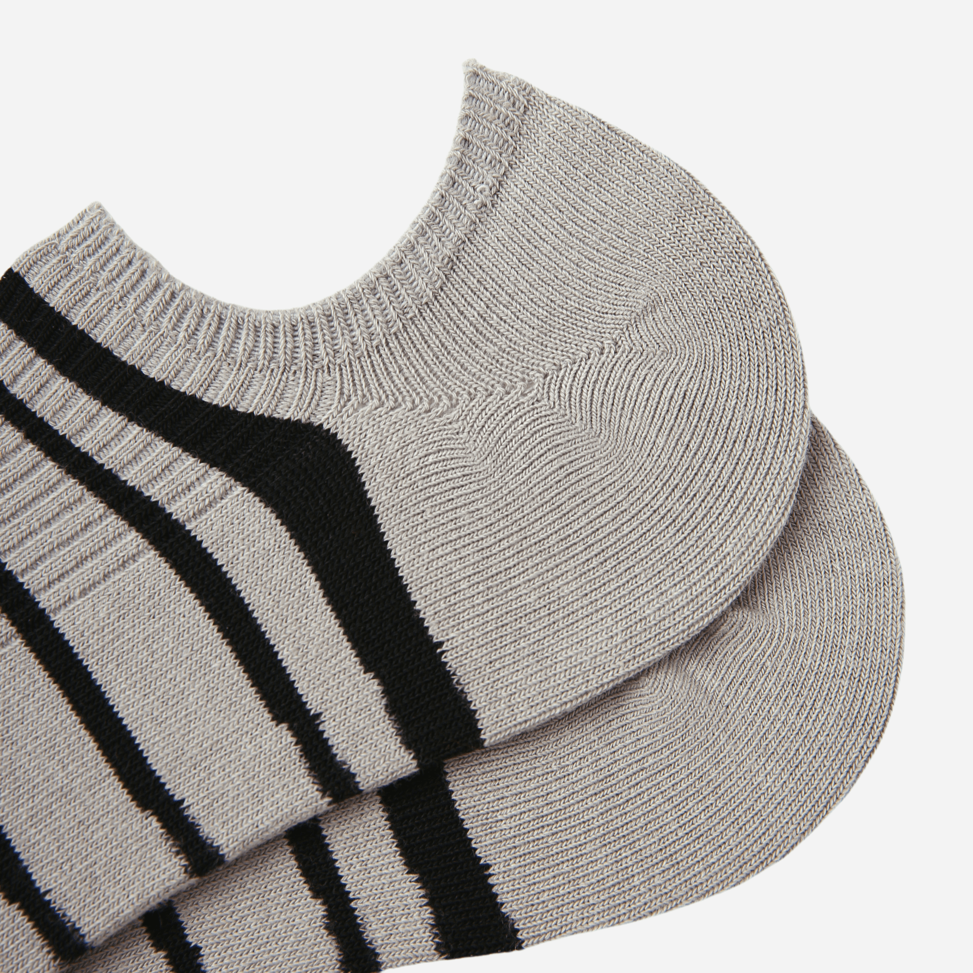 Women's Textured Color Block No-Show Socks - 3 Pairs