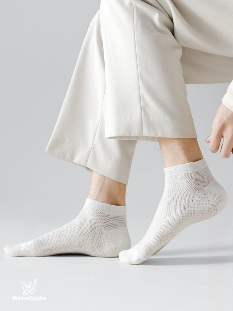 Men's Cotton Low-Cut Socks-1 Pack