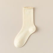 Soft Wool Ruffle Crew