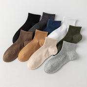 Men's 98% Cotton Breathable Mesh Ankle Socks - product photo showing breathable mesh comfort