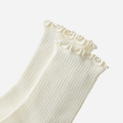 Kid's Lettuce Edge Crew Socks - 5 Pairs - Weavasocks