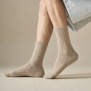 Men's All-Season Merino Ribbed Socks