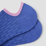 Textured No-Show Socks