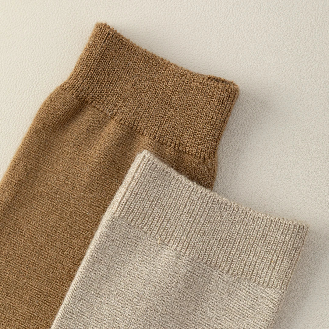 Men's Premium Wool & Silk Blend Dress Socks