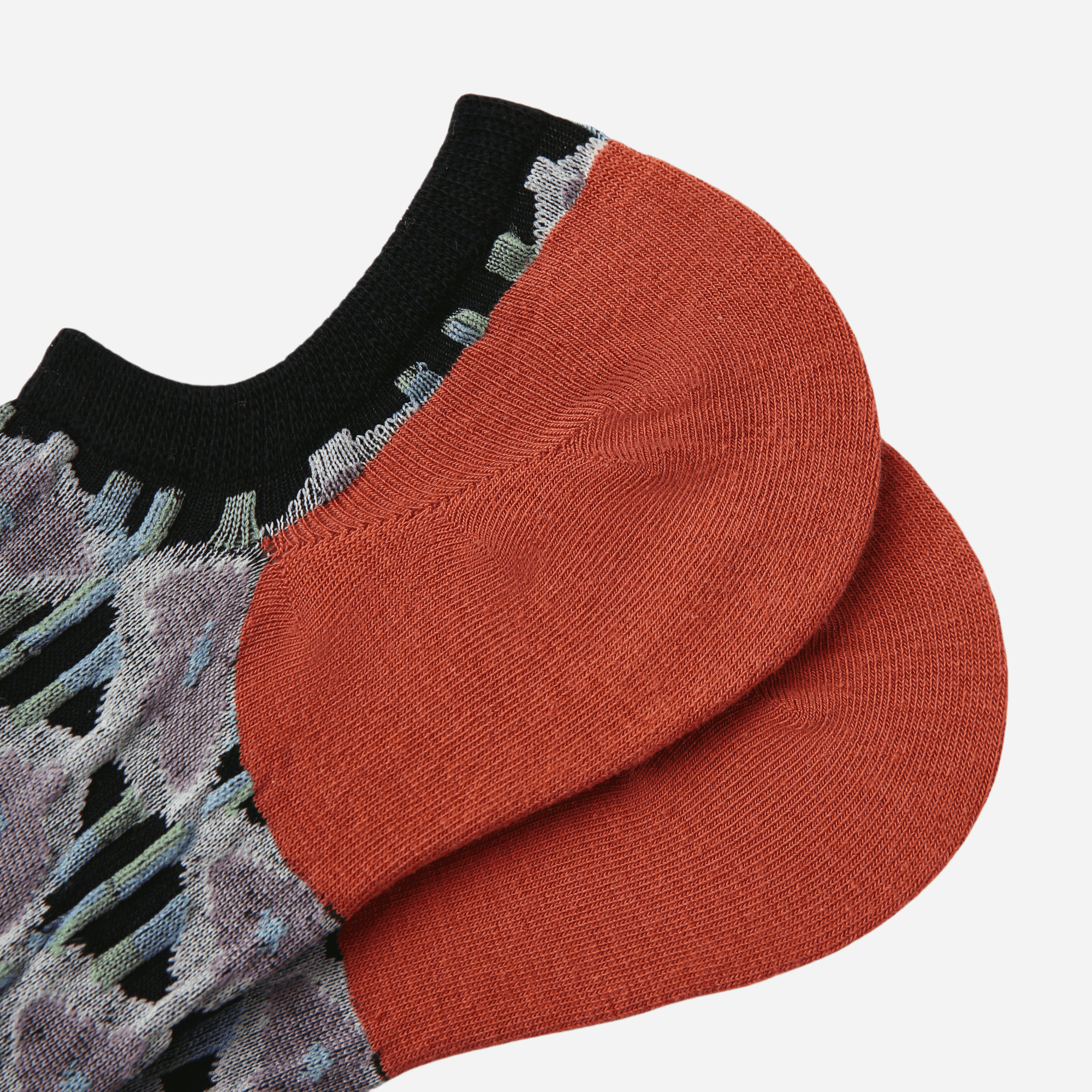 Women's Abstract Pattern No-show Socks - 3 Pairs