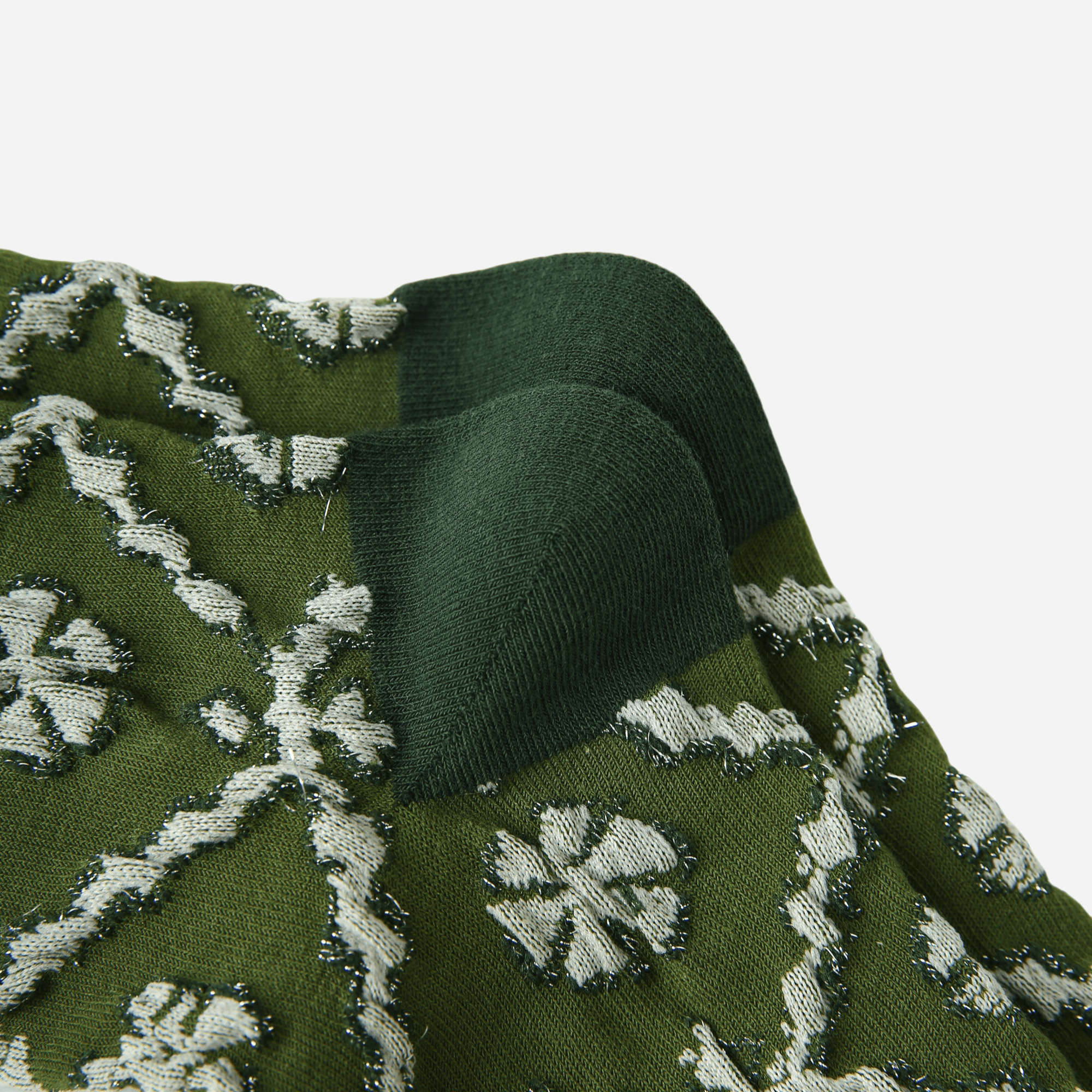 Women's Intricate Floral Crew Socks - 3 pairs