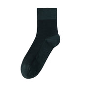 Men's 99% Supima® Cotton Ultra-Soft Mesh Crew Socks - product photo showing breathable mesh comfort