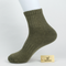 Men's Heather Terry Cushion 92% Cotton Quarter Socks - product photo showing cushioned comfort