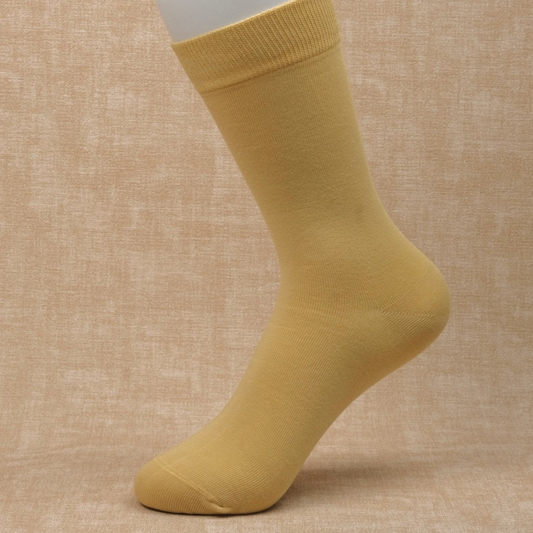 Women's 97% Cotton 6.6" Essential Crew Socks - product photo showing soft cotton comfort