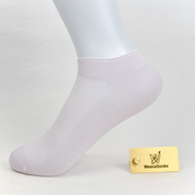 Women's 99% Supima® Cotton Breathable Mesh Low Cut Socks - product photo showing breathable mesh comfort