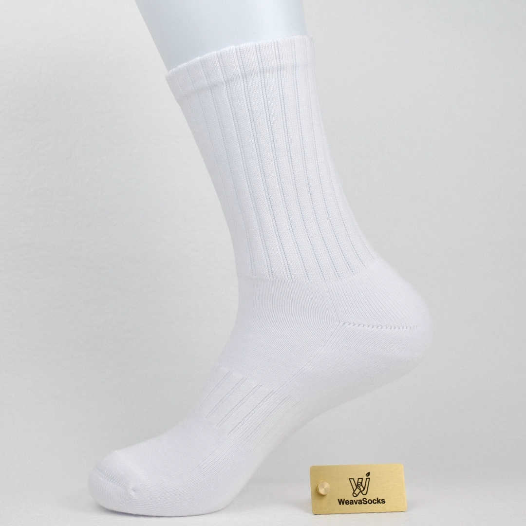 Men's 92% Premium Cotton Terry Cushion Sport Socks - product photo showing cushioned comfort