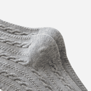 Kid's Classic Cable-Knit Crew Socks - 5 Pairs - Weavasocks