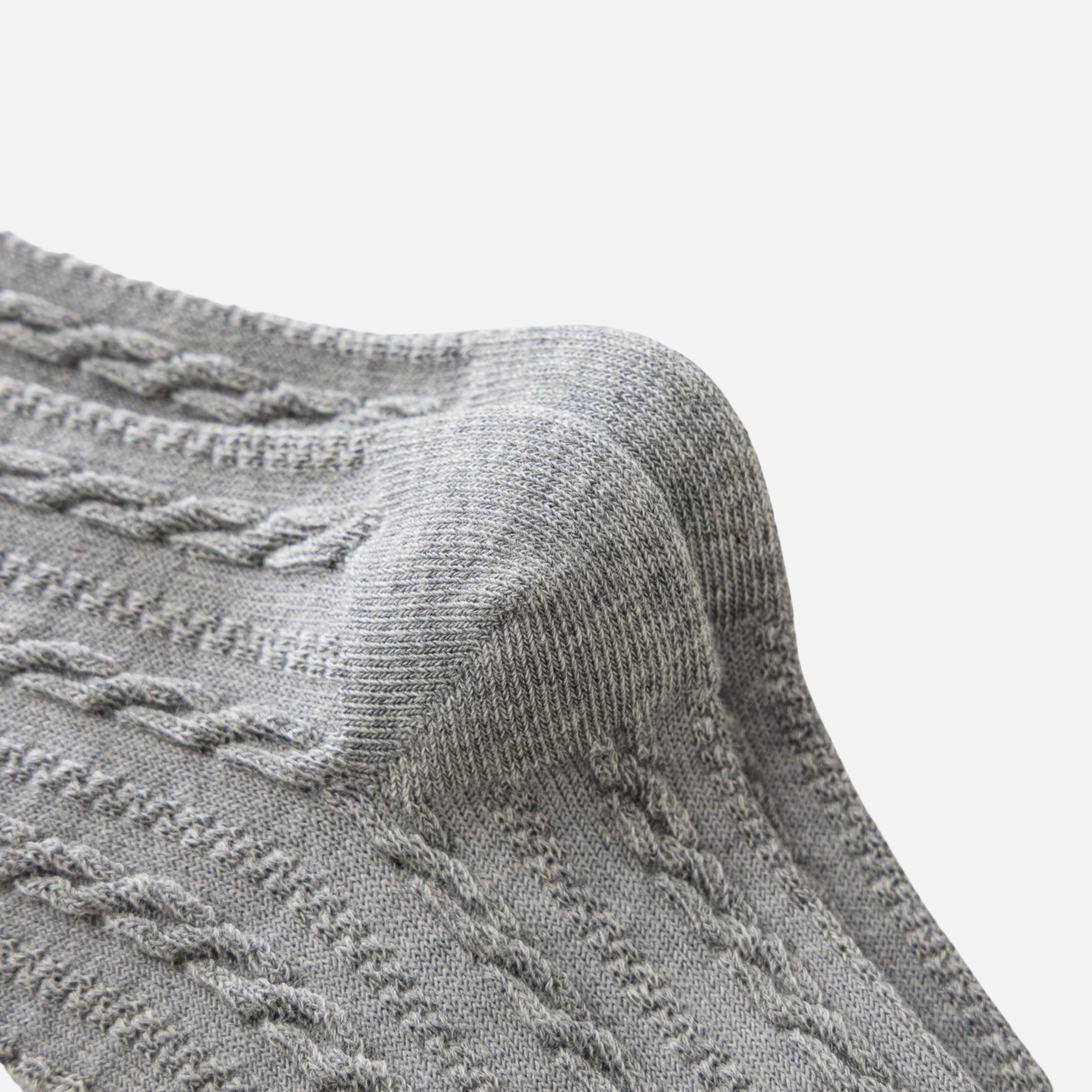 Kid's Classic Cable-Knit Crew Socks - 5 Pairs