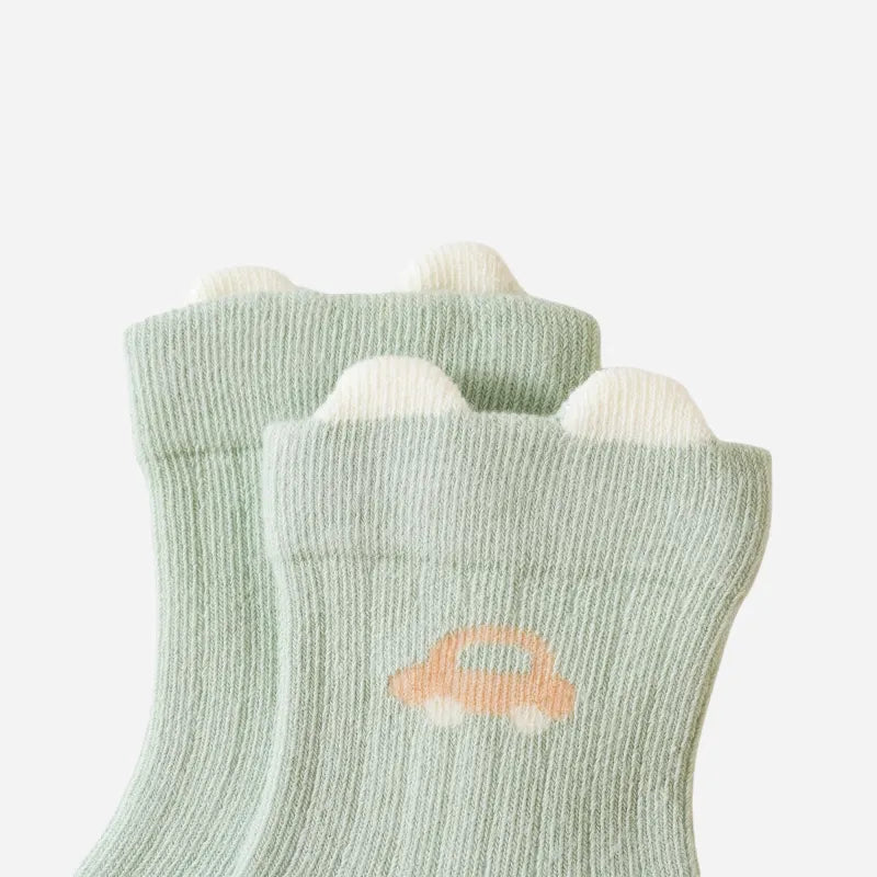 Babies Little Cruiser Grip Socks-3 Pairs