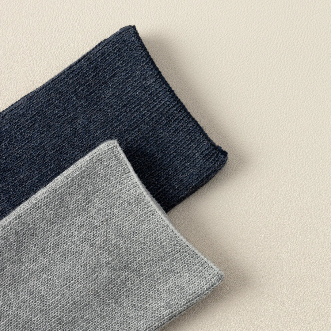 Men's Big & Tall 98% Cotton Loose Top Socks