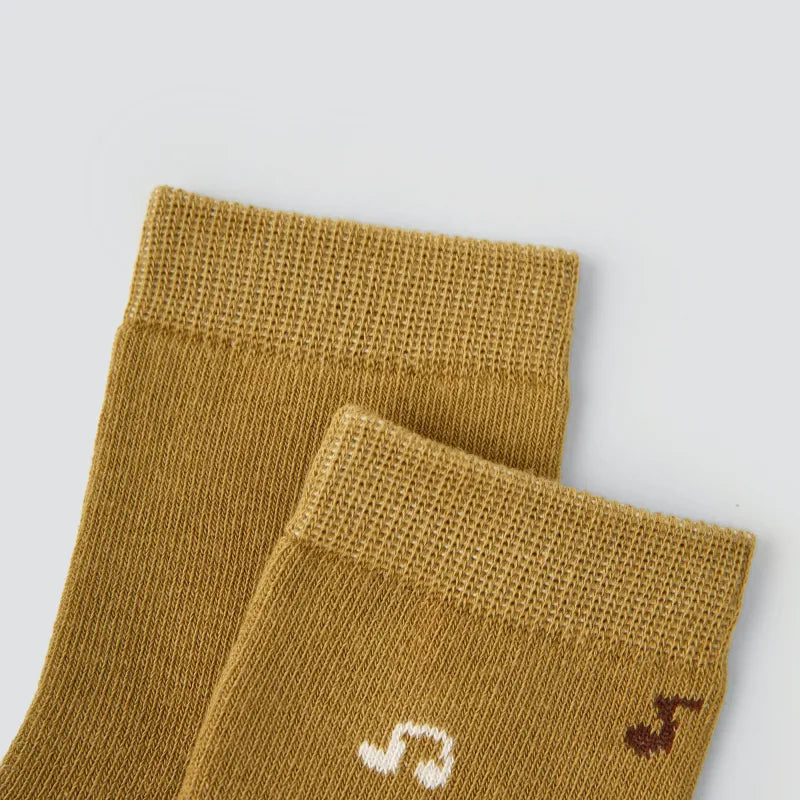 Kid's Sweet Woodland Animal Socks - 5 Pairs