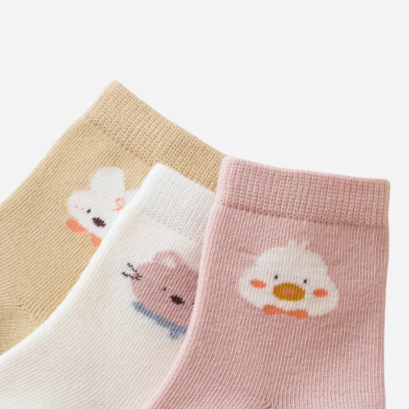 Babies Barnyard Buddies Socks-3 Pairs