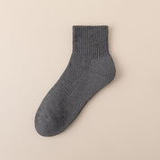 Durable Cotton Rib Socks