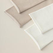 Women's 6" Modal & 6A Mulberry Silk Blend Crew Socks - product photo showing modal and mulberry silk comfort