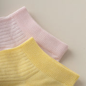 Women's Mulberry Silk & Modal Ultra-Thin Low-Cut Socks - product photo showing modal and mulberry silk comfort
