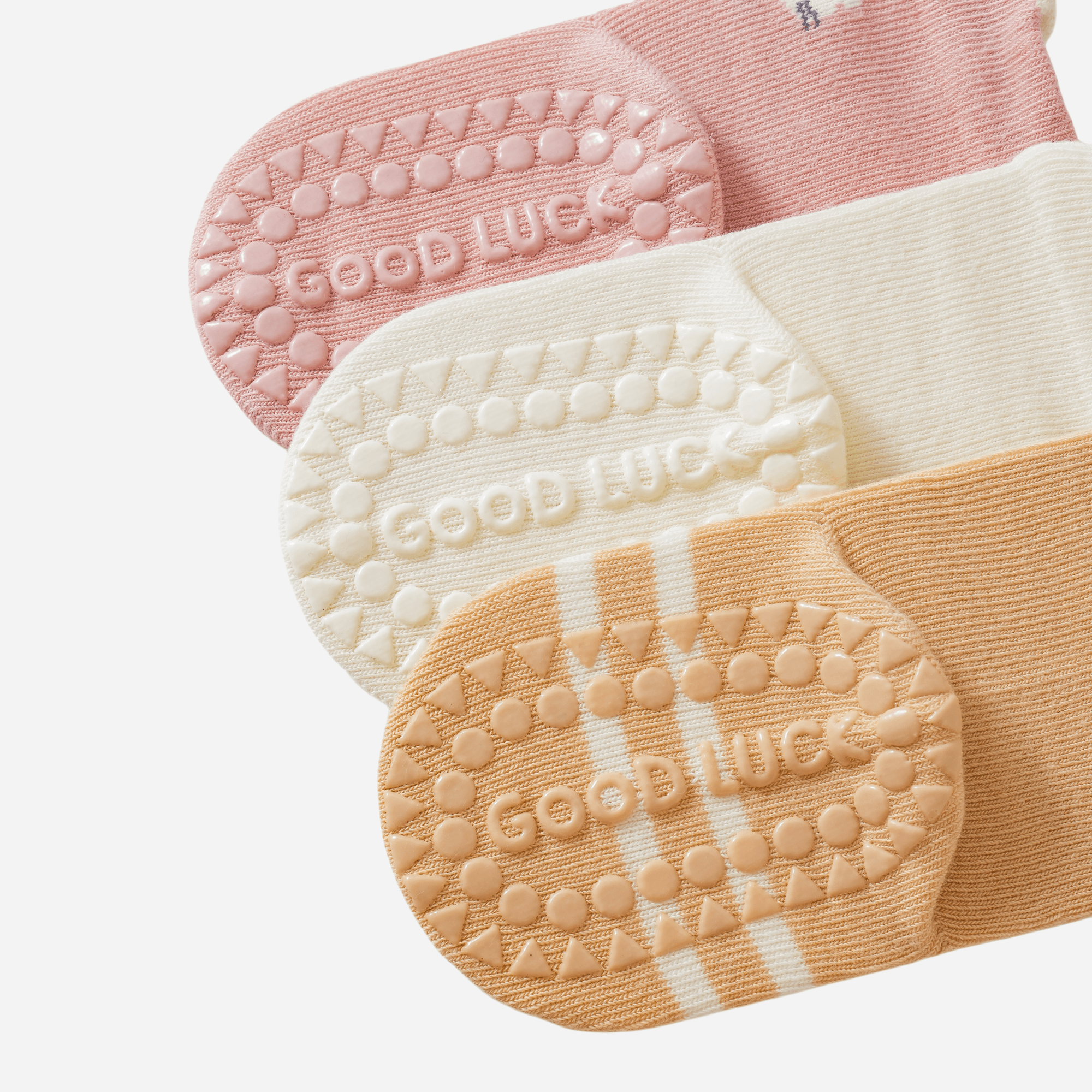 Babies Lucky Charm Grip Socks-3 Pack - Weavasocks