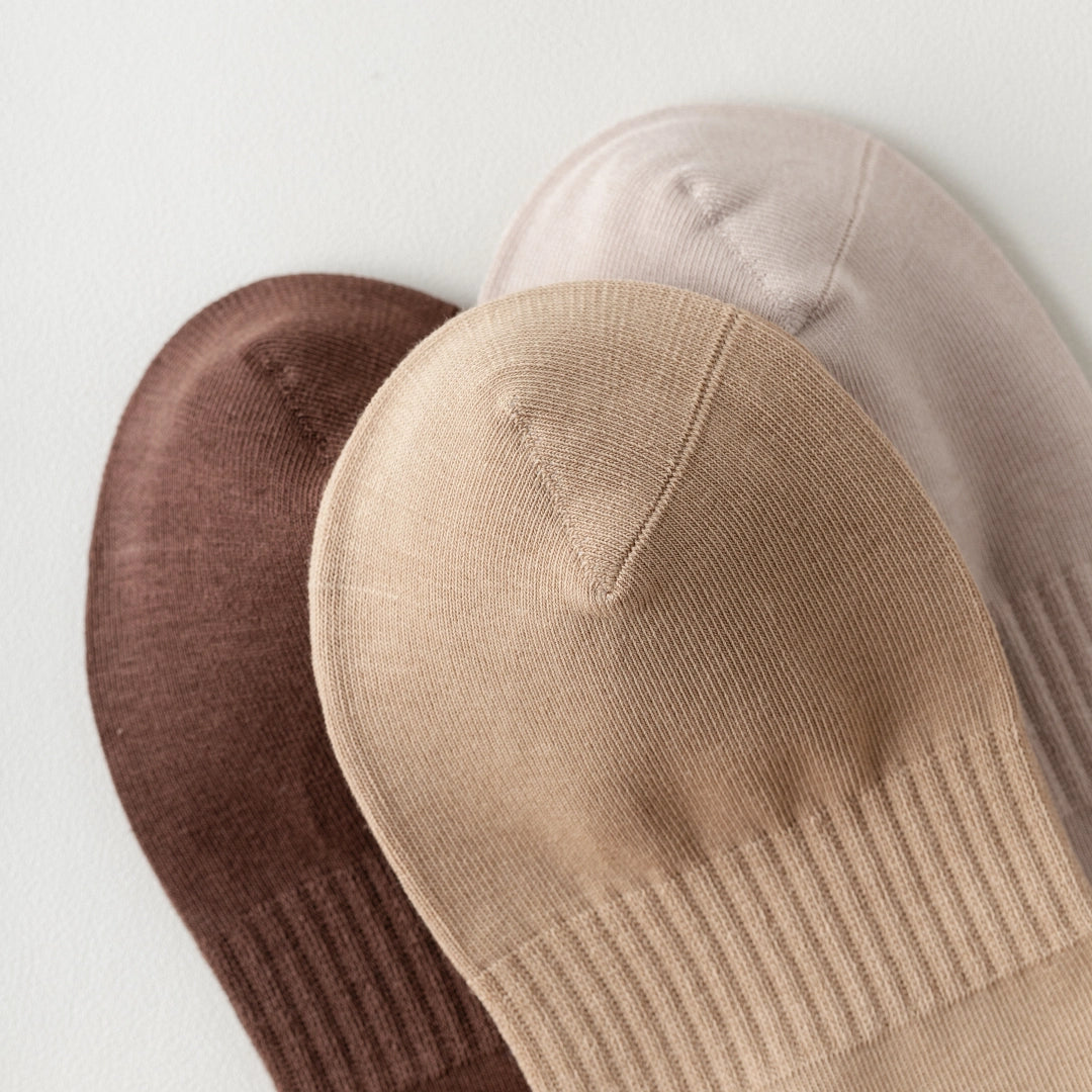 Men's 92% Cotton Ribbed Tall Crew Socks