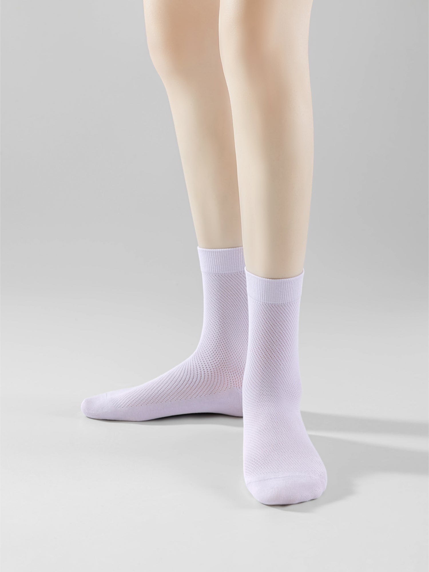 Women's Cotton Mesh Crew Socks-1 Pack