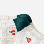 Kid's Girls' Bear & Berry Crew Socks - 5 Pairs - Weavasocks